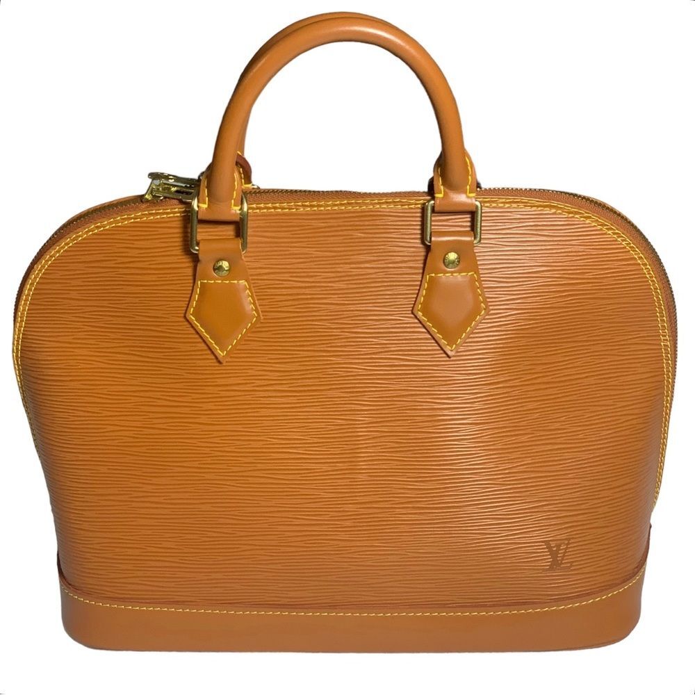 LOUIS VUITTON Authentic Epi Alma PM